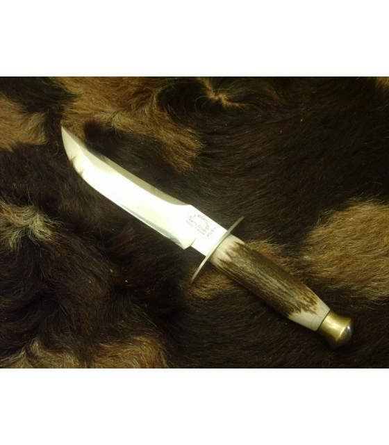 Cuchillería Martínez Remate knife Asta Montero Deer with Knob 3 Cuchillería Martínez Remate knife Asta Montero Deer with Knob - Image 3