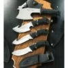 Muela Ax and knives HG-Grizzly-Bison-Sioux