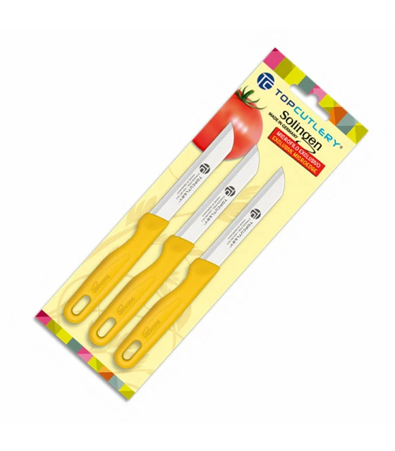TopCutlery Blister 3 yellow peeling knives Solingen Top Cutlery 1 TopCutlery Blister 3 yellow peeling knives Solingen Top Cutlery