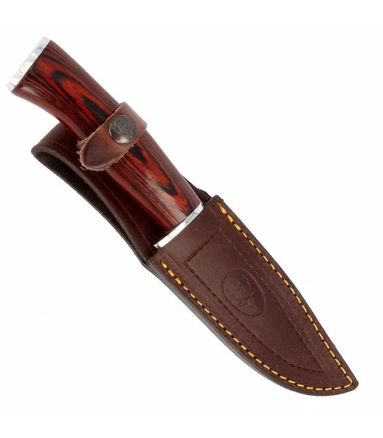 Muela Braco hunting knife, wood coral 2 Muela Braco hunting knife, wood coral - Image 2