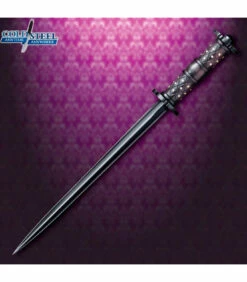 Cold Steel Camelot Dagger in Damascus Steel -Fives Knives Sales 2022 camelot dagger in damascus steel 3