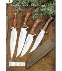 Muela Caribú-Jabalí-Albar knives