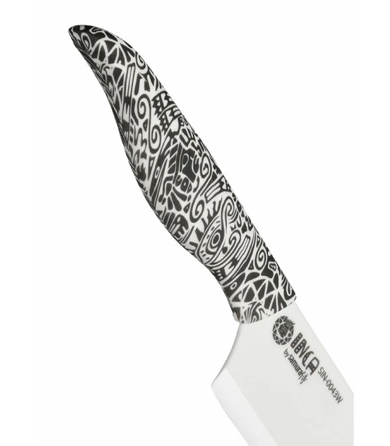 Ceramic Nakiri Samura knife INCA series 3 Ceramic Nakiri Samura knife INCA series - Image 3