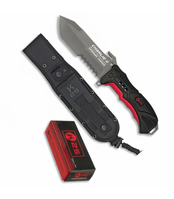 Charlie II Tactical Knife K25 1 Charlie II Tactical Knife K25