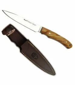 Muela Criollo hunting knife, olive wood