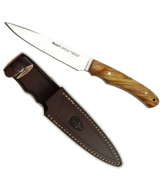 Muela Criollo hunting knife, olive wood 1 Muela Criollo hunting knife, olive wood