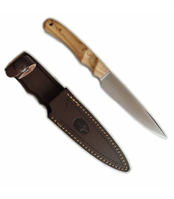 Muela Criollo hunting knife, olive wood 1 Muela Criollo hunting knife, olive wood