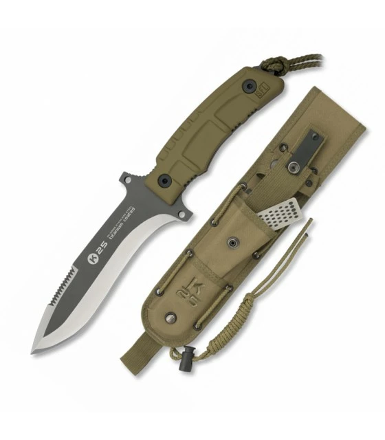 K25 RUI Knife Coyote, sheet 14,9 cms. 1 K25 RUI Knife Coyote, sheet 14,9 cms.