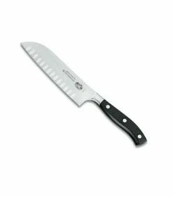 Victorinox Santoku knife forged with holes