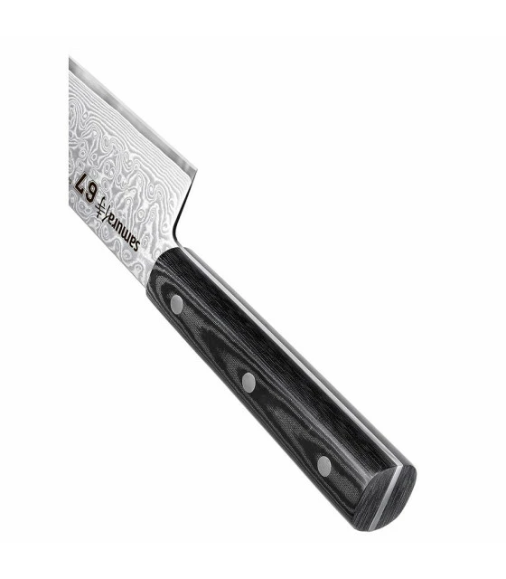 Cuchillo Santoku Samura serie Damascus 67, hoja 208 mm. 5 Cuchillo Santoku Samura serie Damascus 67, hoja 208 mm. - Image 5
