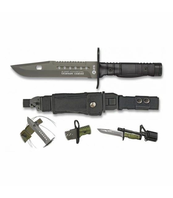K25 Bayonet black tactical knife 1 K25 Bayonet black tactical knife