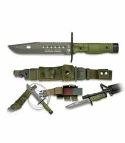 K25 Green Tactical Knife Bayonet