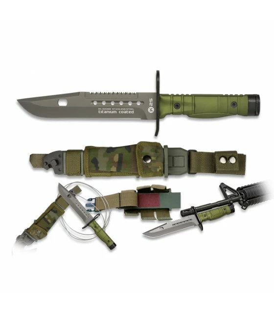 K25 Green Tactical Knife Bayonet 1 K25 Green Tactical Knife Bayonet