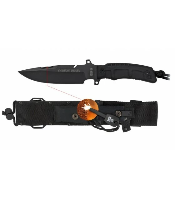 K25 Tactical knife, blade 16 cm. 1 K25 Tactical knife, blade 16 cm.