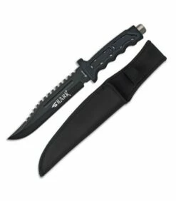 Albainox Shark Tactical knife, sheet 18,5 cms.