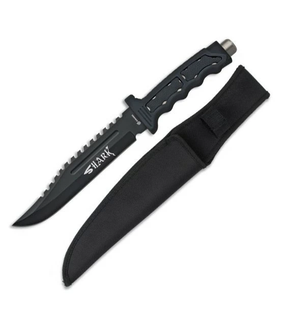 Albainox Shark Tactical knife, sheet 18,5 cms. 1 Albainox Shark Tactical knife, sheet 18,5 cms.