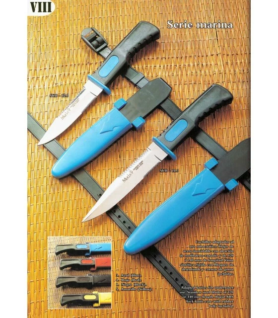 Muela Knives underwater marine series 1 Muela Knives underwater marine series