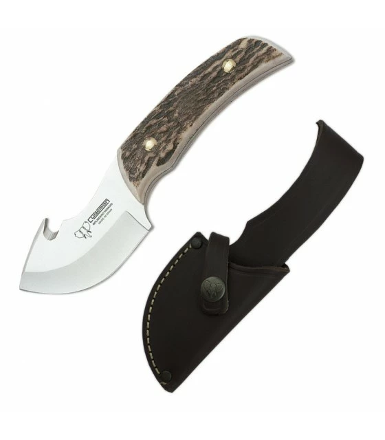 Cudeman Deer skinner knife handle, blade 7.5 cms. 1 Cudeman Deer skinner knife handle, blade 7.5 cms.