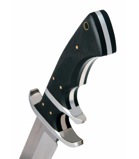 Gil Hibben assault knife with embossed leather sheath 3 Gil Hibben assault knife with embossed leather sheath - Image 3