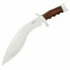 Gil Hibben Kukri combat knife with leather sheath