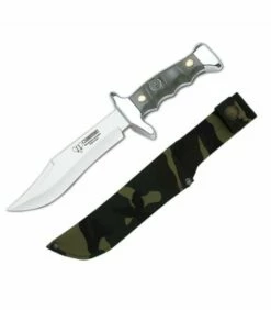 Cudeman Green ABS handle hunting knife