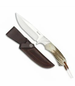 Hunting knife Albainox handle deer