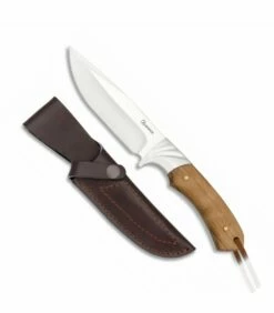 Hunting knife Albainox handle olive