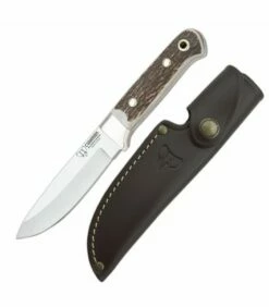 Hunting knife Cudeman handle deer