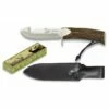 Steel 440 Hunting knife, deer horn handle
