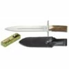 Steel 440 Hunting knife, deer horn handle