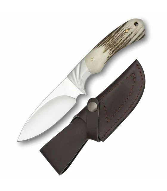 Albainox Hunting knife with handle deer handle 1 Albainox Hunting knife with handle deer handle