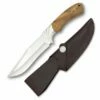 Albainox Hunting knife with olive handle
