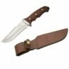 Third Hunting knife wood handle