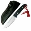 Muela Husky hunting knife, black micarta 3D