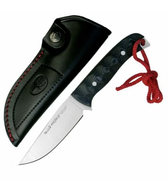 Muela Husky hunting knife, black micarta 3D 1 Muela Husky hunting knife, black micarta 3D