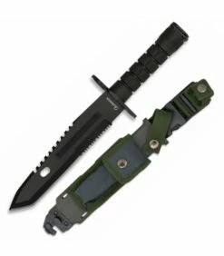 Albainox Knife Bayonet Black