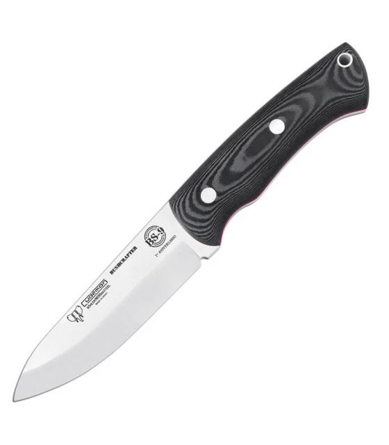 Knife Bushcrafter handle micarta black Cudeman 1 Knife Bushcrafter handle micarta black Cudeman