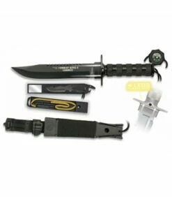 Albainox Knife Combat King I Luminox black