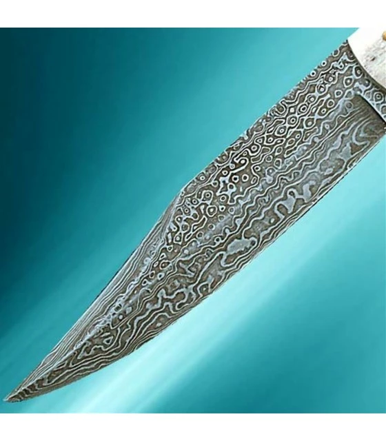 Windlass Steel Crafts Knife Cowboy Steel Damascus 2 Windlass Steel Crafts Knife Cowboy Steel Damascus - Image 2