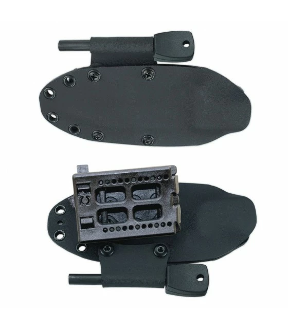 Knife Cudeman micarta black Kydex 2 Knife Cudeman micarta black Kydex - Image 2