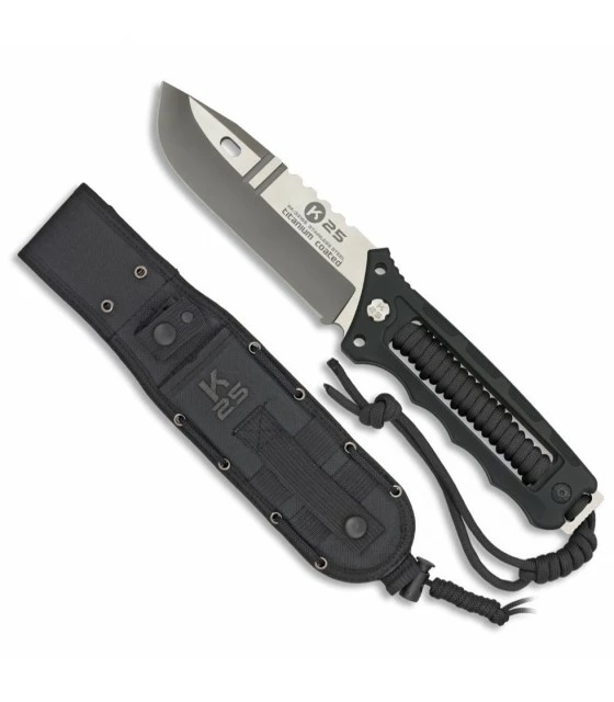 Knife K25 handle string black 1 Knife K25 handle string black