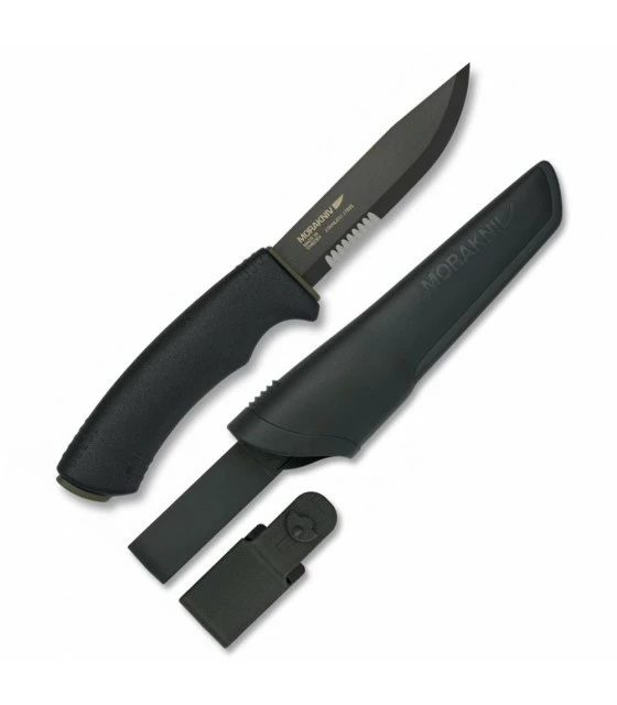 Knife Morakniv Bushcraft Black STR 1 Knife Morakniv Bushcraft Black STR