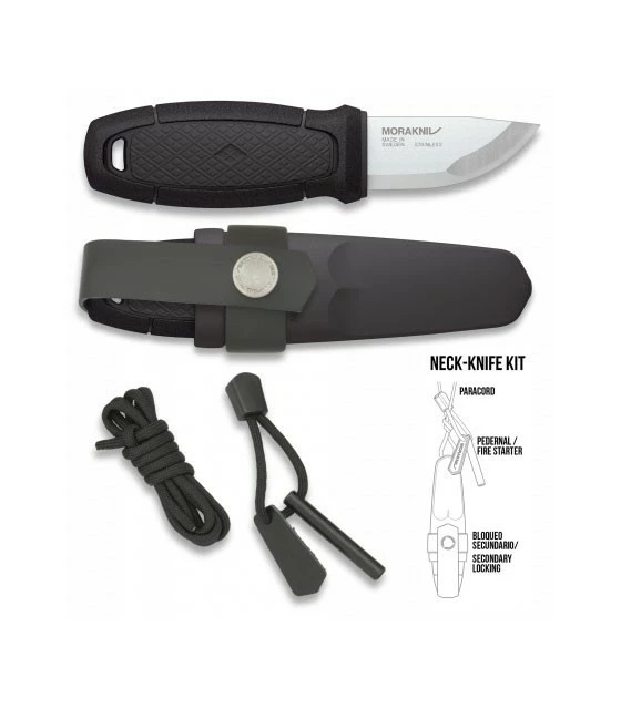 Knife Morakniv Eldris black with kit 1 Knife Morakniv Eldris black with kit