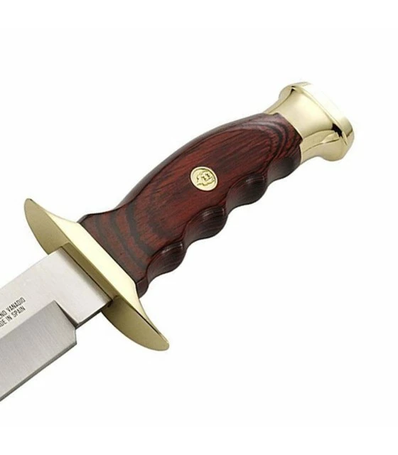Knife Muela Bowie wood coral 18 cms. 2 Knife Muela Bowie wood coral 18 cms. - Image 2