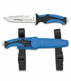 Albainox Knife of Nautilus diving, blue