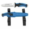 Albainox Knife, scuba Octopus, blue