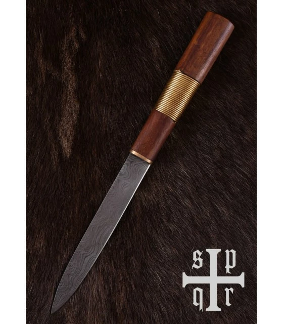 SPQR Knife Seax Damask 3 SPQR Knife Seax Damask - Image 3