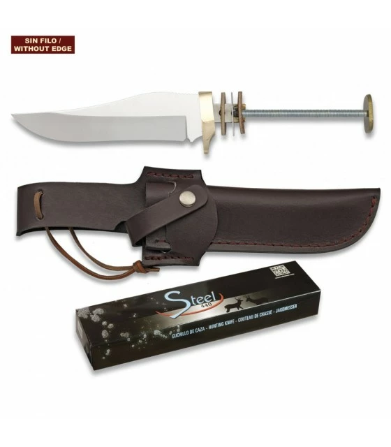 Steel 440 Knife shank, total 24,3 cms. 1 Steel 440 Knife shank, total 24,3 cms.