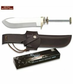 Steel 440 Knife shank, total 25,4 cms.