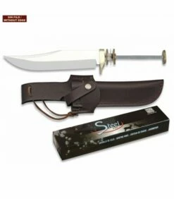 Steel 440 Knife shank, total 27,9 cms.